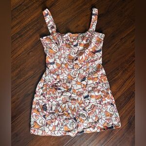 House of Harlow 1960 Romper size 6 MISSING BELT